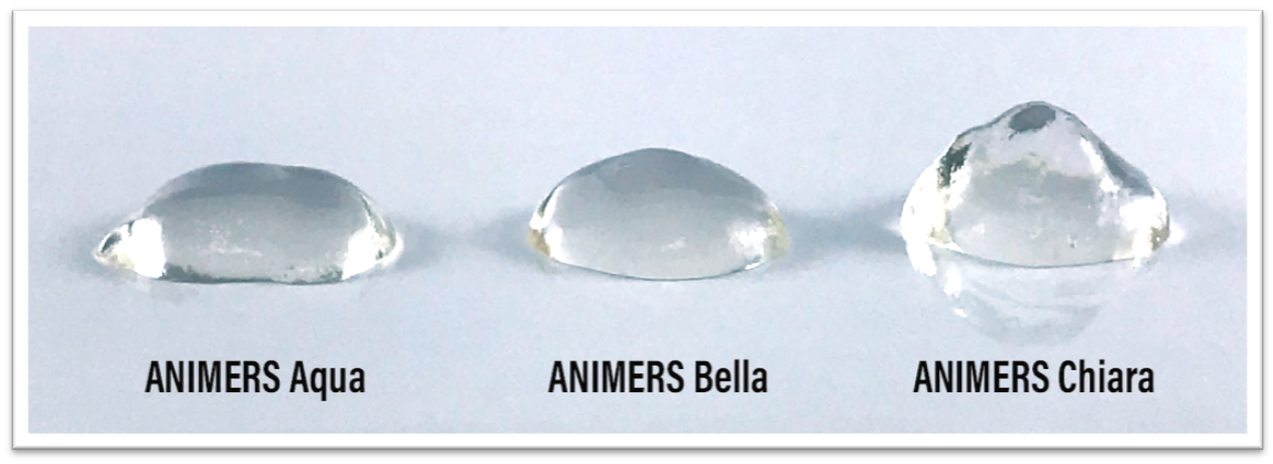 愛戀玻尿酸三大劑型比較圖